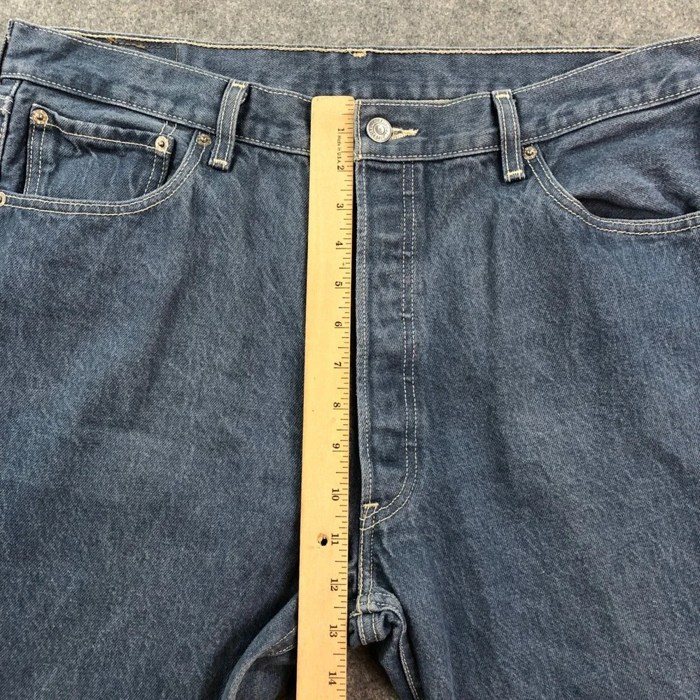 Levis Vintage 501XX Mens Jeans 38x30 (fits 36x28) Blue Medium Wash Straight Fit